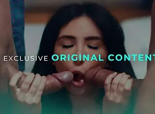 Tiffany tatum bends over for passionate anal morning sex and open mouth facial