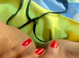 Hot Prostitute Cummed With Finger In Public Outdoor Pornstar Pussy