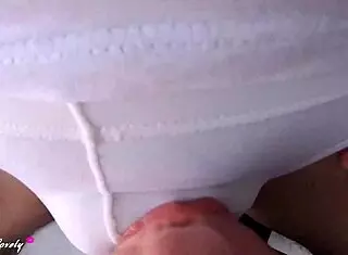 Stepsister Alisa Lovely Gives Slobbery Blowjob with Cum in Mouth POV