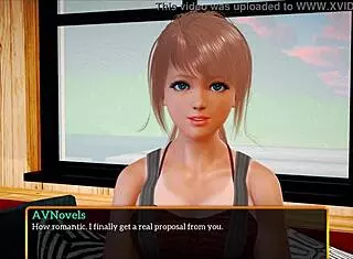 Redhead Teen With Small Tits In Homemade Cartoon Game