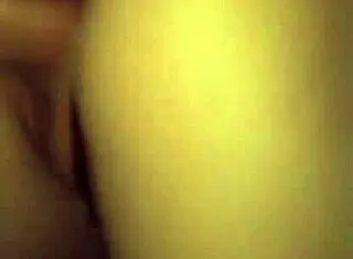 old pot-bellied man fucks young 18+ natural beauty, cums on tits and ass