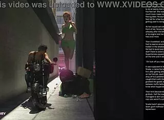 in this episode, the small girl makes a big gesture with her 18+ body in 3d cartoon sex