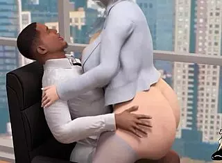 Secretary, redneck stepdaughter, and nun take big black cocks