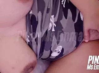 horny pinay emma face reveal with messy creampie