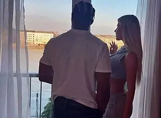 Blonde Roommate Caught Spanking and Cheating with Boyfriend's Best Friend