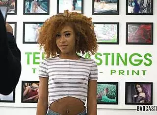 kendall woods, 18, fucks during casting