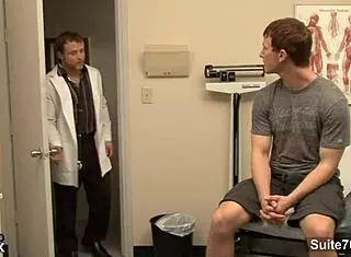 uhh, sexy patient got drilled by gay doc, so hot!