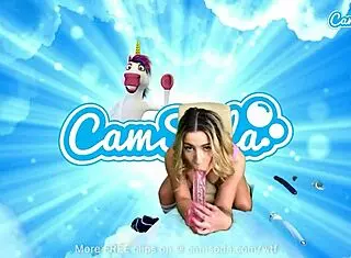 petite blonde teen 18+ cums hard during vr masturbation session 😊