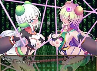 quarta knight emerald bound in bondage game with big tits