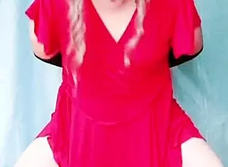 A Blue Dress Crossdresser Embraces Various Sissy And Ladyboy Identities