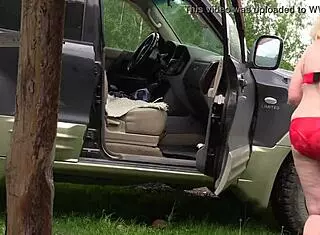 Voyeur Spies On Mature Lesbians Making Porn With Big Ass