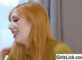 busty milf lauren phillips sits on asian babe alexia anders