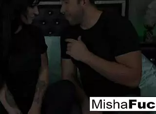 will interviews misha with blowjob and cumshot