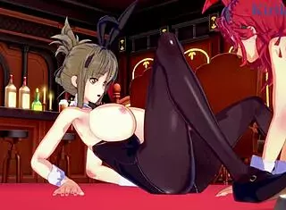 Festenia Muse And Chitose Kisaragi Engage In Intense Lesbian Play