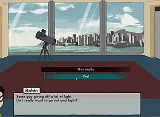 raven feels pleasure from handjob in 18titans episode 13