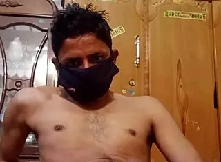 Sexy Gay Muslim Boy Masturbates Big Cock With Oil