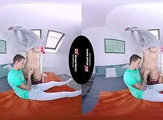 Shemale teacher fucks her student bareback 😈