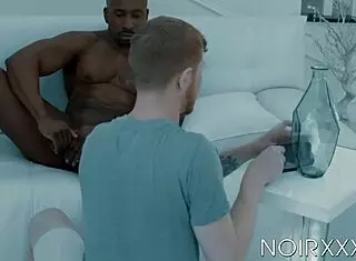 Blonde Zach Covington Services Giant Penis!