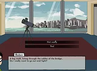 raven feels pleasure from handjob in 18titans episode 13