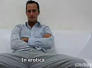 Martin 3478 in Czech gay casting, sucking and fucking POV style 😈