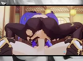 Keqing hentai compilation from genshin impact is so wild