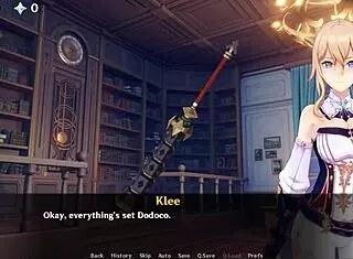 Klee's Prank Adventure Part 1 With Bound Characters