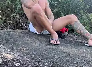 Brazilian Gay Cruising On Public Beaches With Big Cock Sucking And Blowjobs