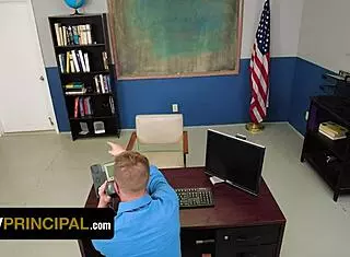 perv principal - thick hot stepmom with huge natural tits alexa payne gets her girl out of trouble