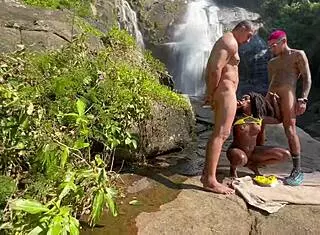 Skinny blonde gets her ass fucked in a party