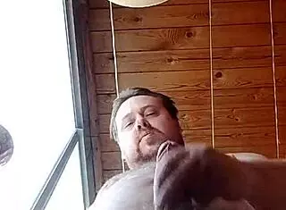 russian gay man jerks off and eats cum