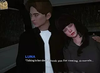 in eternum 135, characters explore hentai game scenes