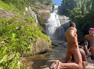 Skinny blonde gets her ass fucked in a party