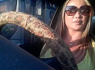 Mamadrivee In Pikachu Version Blonde Gets BLOWJOB And ANAL On BUS