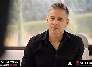 21 Sextury - Stunning Angelika Grays Takes Intense DP In Both Tight Holes