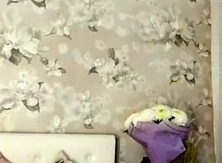 My Horny Neighbor Uses Dildo on Her Pussy in Quarantine