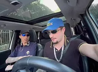 Young Guy Gives His Ass to Black Uber Driver in Brazil!