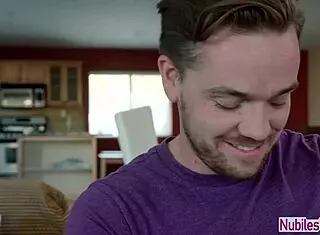 Rachael Cavalli rides her stepson hard!