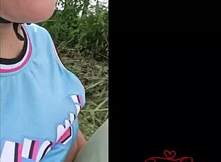 my stepson made me flash my huge tits in public and we ended up fucking on the street