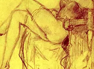 Check out these vintage erotic drawings