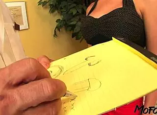 Brunette Step Sis with Big Tits Gets Facial on Mofozo Com.