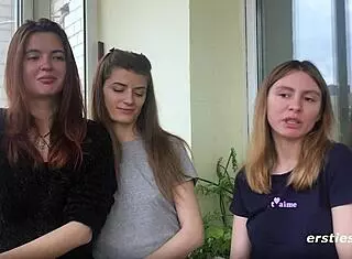 horny lesbian babes unleash wild threesome desires