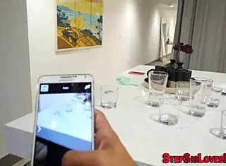 Amateur Stepsis Riding My Cock