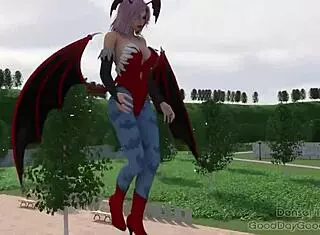 lilith takes big revenge on her belly and ass