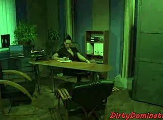 Smalltits sub punished intensely by milf dominatrix in bondage