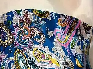 Watch bluee squirt on her skirt and finally piss for you with natural tits and toys!