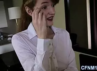 cfnm teen gets pounded hard 😏