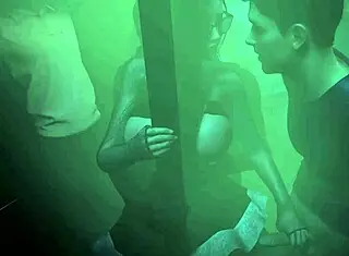 Hot Pussy Fucked in Wild 3D Club Gangbang