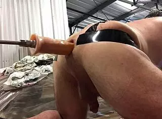 fucking my tight hole hard, moaning loudly in gay session 😩