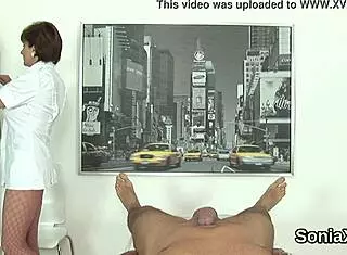 British Milf Gill Ellis Flashes Big Hooters