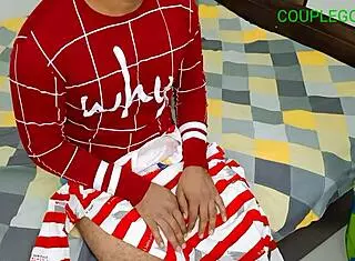 The brother-in-law has entrusted our big sister to you in this intriguing homemade scene